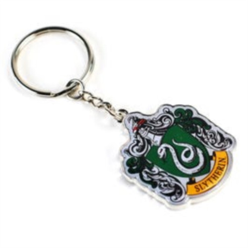 Hp Slytherin Crest Metal Keyring