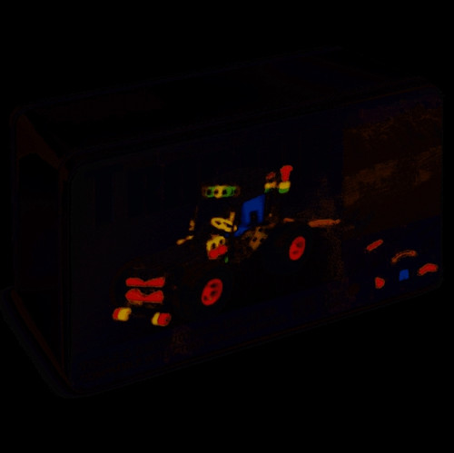 Tractor Construction Set Tin