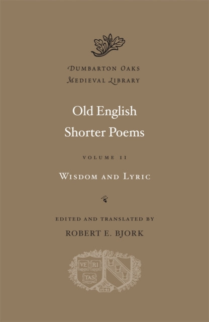 Old English Shorter Poems