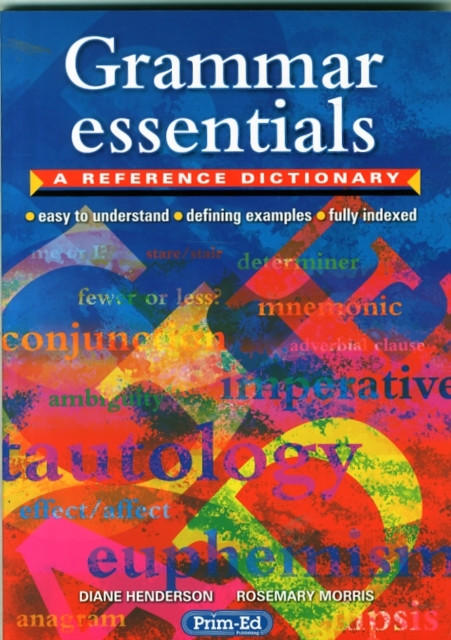 Grammar Essentials: A Reference Dictionary