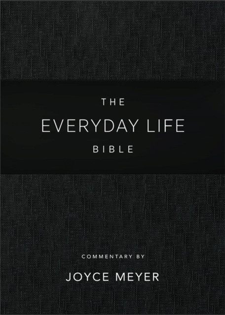 Everyday Life Bible: Black LeatherLuxe®: The Power of God's Word for Everyday Living