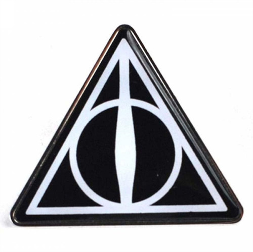 DEATHLY HALLOWS BADGE ENAMEL
