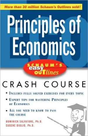 Schaum's Easy Outline of Principles of Economics by Dominick Salvatore (Author)