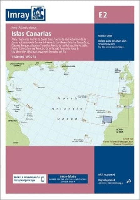 Imray Chart E2: Islas Canarias