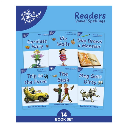 Phonic Books Dandelion Readers Vowel Spellings Level 2: Two to three spellings for each vowel sound