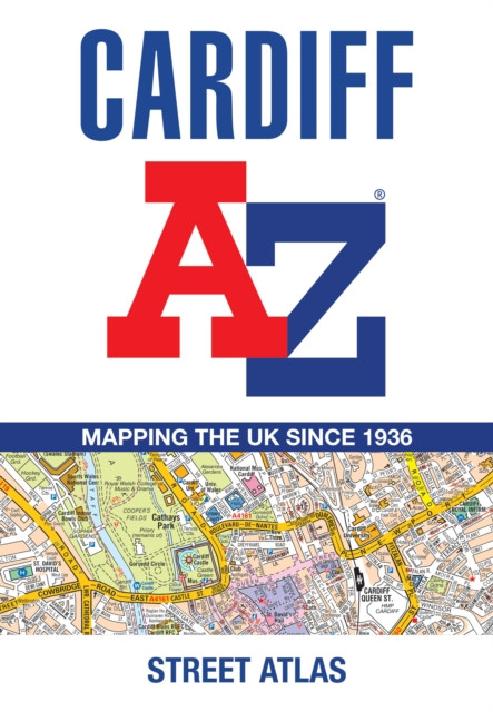 Cardiff A-Z Street Atlas: Accurate Street Map for Easy Navigation
