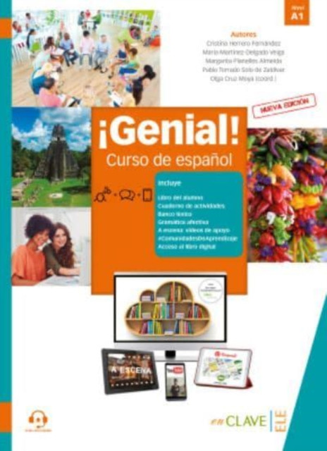 Genial!: Libro del alumno y Cuaderno de actividades 1 (A1) + audio desc (2021