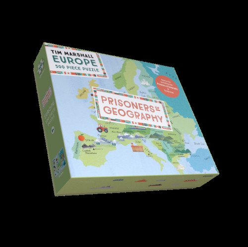 Prisoners of Geography Europe Map 500 Piece Jigsaw Puzzle
