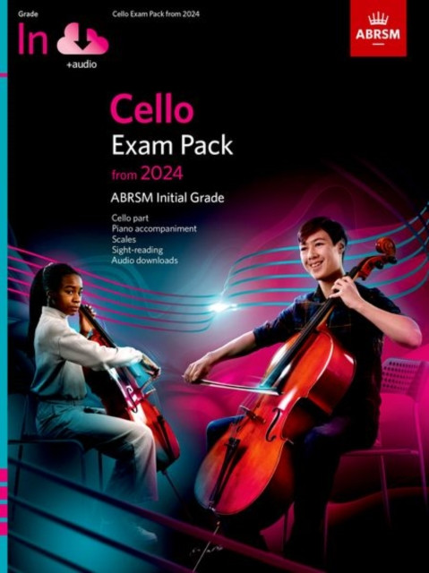 Cello Exam Pack from 2024, Initial Grade: Cello Part & Piano Accompaniment