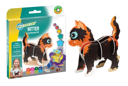 Build Your Own Kitten Cardboard Kit