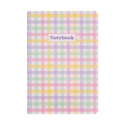 Sass & Belle Gingham Check A5 Notebook