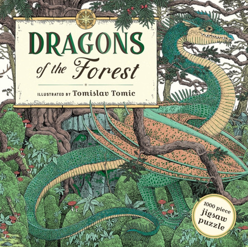 Dragons of the Forest: A 1000 Piece Jigsaw Puzzle