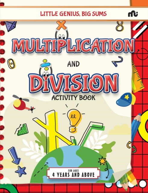 Little Genius, Big Words: Multiplication and Division Activity Book