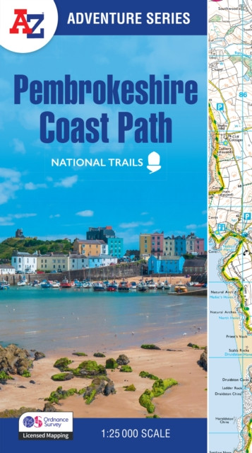 Pembrokeshire Coast Path: With Ordnance Survey Mapping