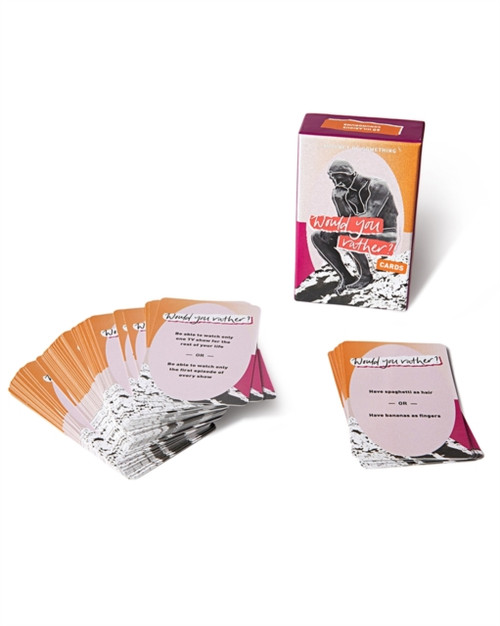 Would You Rather Cards: A fun, question and answer, ice-breaker, conversation card game for adults, with 60 cards