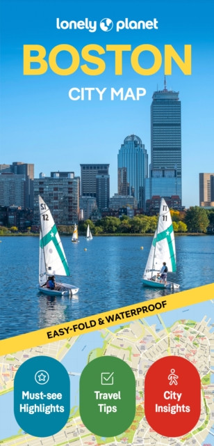 Lonely Planet Boston City Map: Durable, Waterproof, Easy-Fold Planning Map with Attractions & Walking Tours