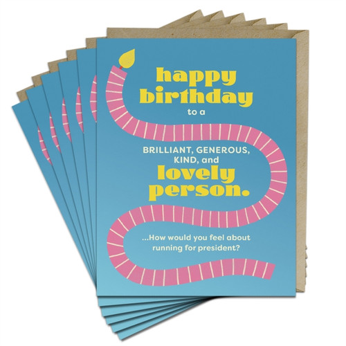 6-Pack Em & Friends Lovely Person Birthday Greeting Cards