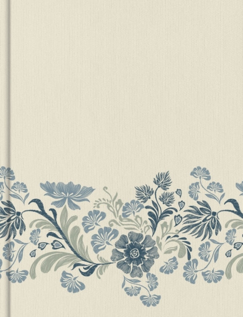 Csb Notetaking Bible, Large Print Edition, Cream Floral Cloth over Board