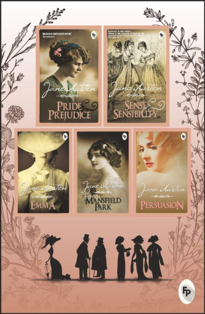 Greatest Works of Jane Austen: Set of 5 Books