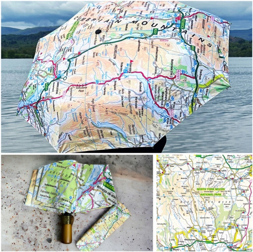 OS Map Premium Umbrella - North York Moors National Park