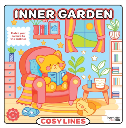 Inner Garden - Cosy Colo: A creative colouring book to match the colours to the outlines