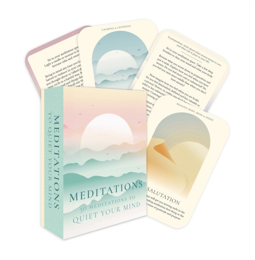 Meditations: A card deck: 50 cards to quiet your mind