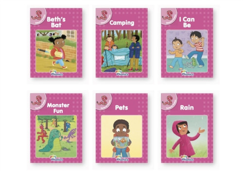 Jolly Phonics Pink Readers General Fiction: in Precursive Letters (British English Edition)