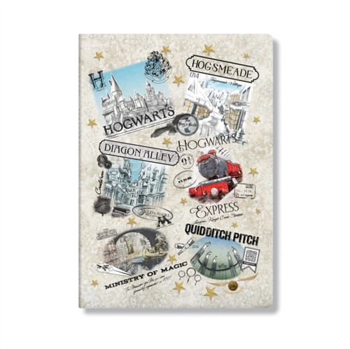 The Wizarding World (Harry Potter Collection) A5 Grid Cahier