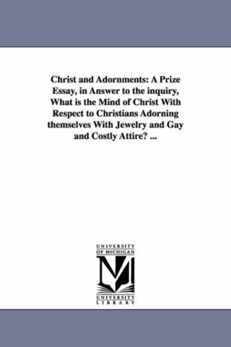 Christ and Adornments by S H (Smith H ) Platt (Author)