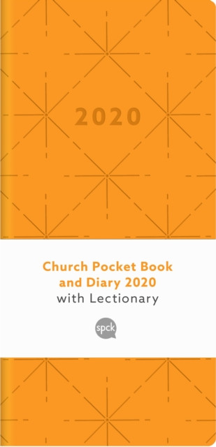 Church Pocket Book And Diary 2020: Deco Orange
