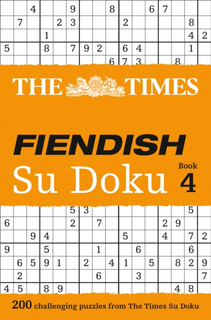 The Times Fiendish Su Doku Book 4: 200 Challenging Puzzles From The Times