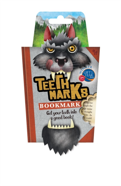 TeethMarks Bookmarks - Wolf