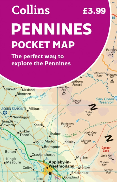 Pennines Pocket Map: The Perfect Way To Explore The Pennines