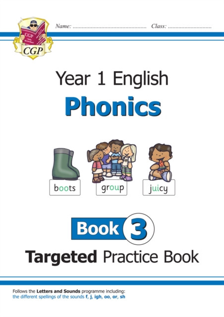 Ks1 English Targeted Practice Book: Phonics - Year 1 Book 3