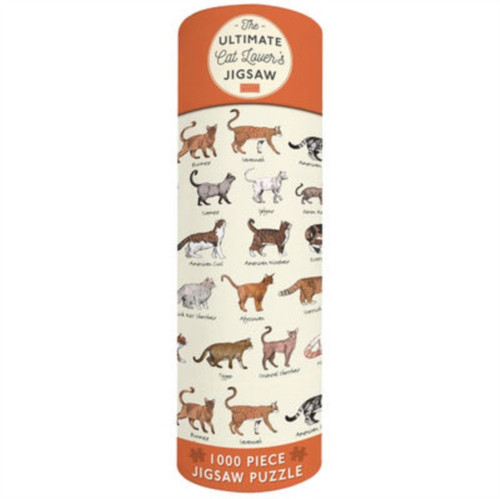 Cat Lovers 1000 Piece Jigsaw In A Tin