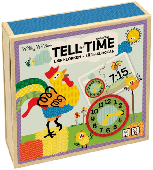Wacky Wonders Tell The Time Lr Klokken