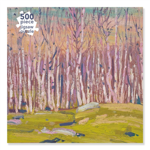 Adult Jigsaw Puzzle Tom Thomson: Silver Birches (500 pieces): 500-piece Jigsaw Puzzles