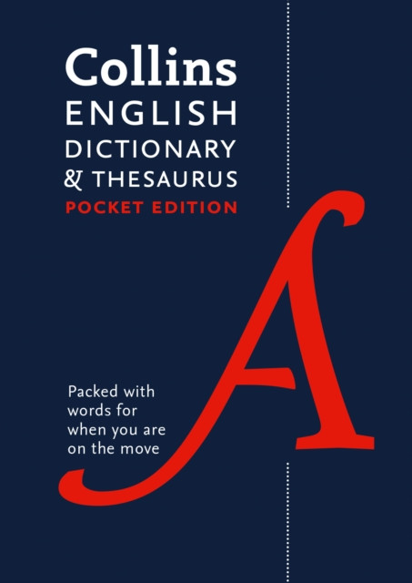 English Pocket Dictionary and Thesaurus: The Perfect Portable English Dictionary and Thesaurus