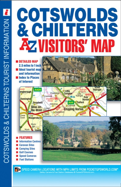 Cotswolds And Chilterns A-Z Visitors' Map