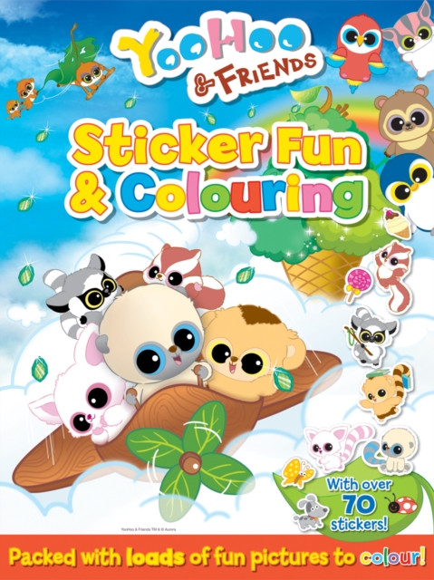 Yoohoo And Friends Sticker Fun And Colouring