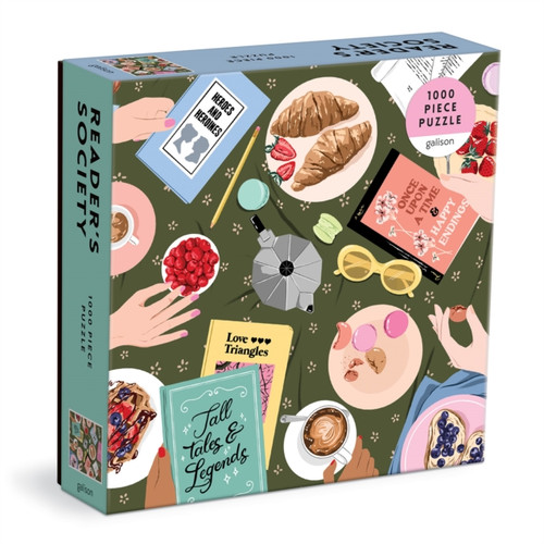 Reader'S Society 1000 Piece Puzzle In Square Box