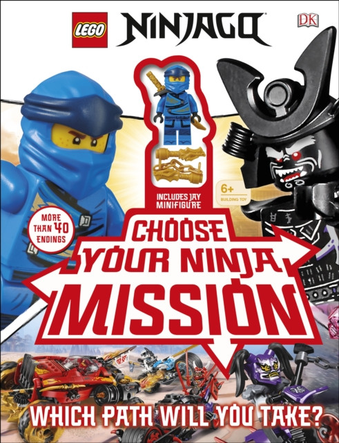 Lego Ninjago Choose Your Ninja Mission: With Ninjago Jay Minifigure