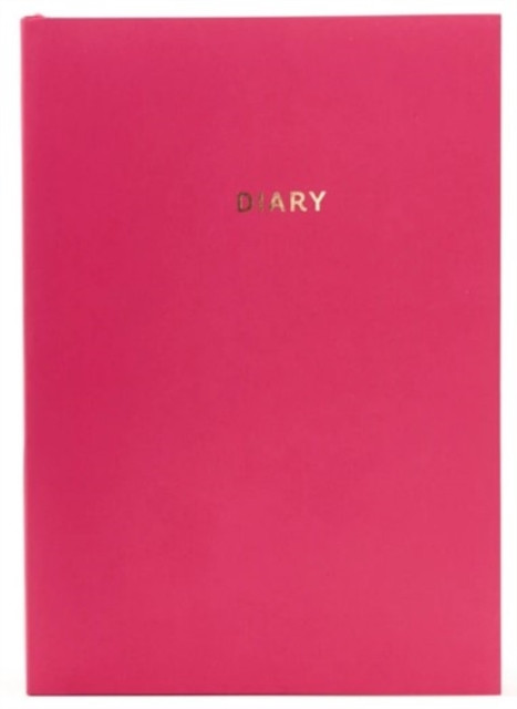Colourblock A5 Undated Diary Wtv Cerise