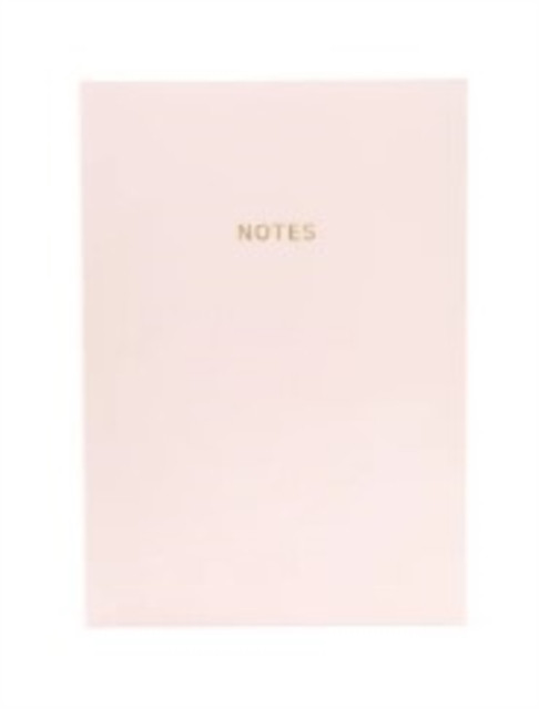 Colourblock A5 Notebook Pink Champagne