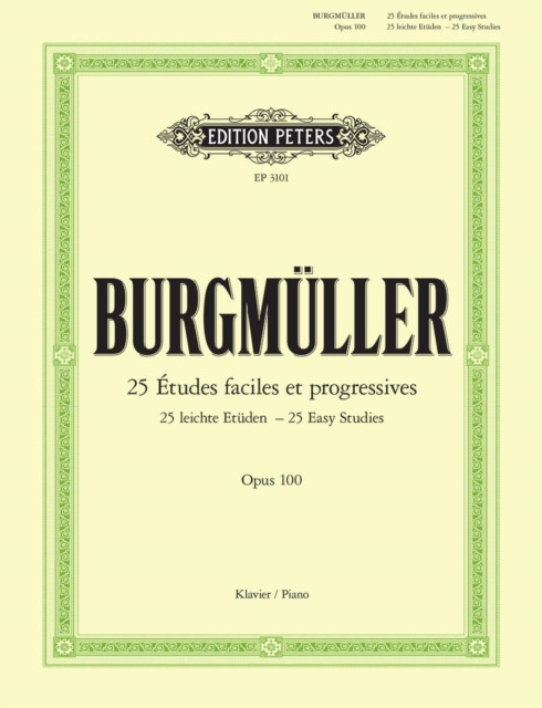 25 Easy & Progressive Studies Op.100