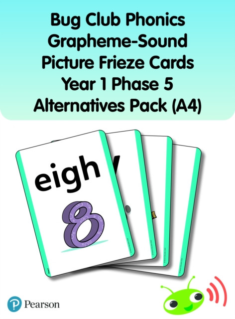 Bug Club Phonics Grapheme-Sound Picture Frieze Cards Year 1 Phase 5 alternatives (A4)