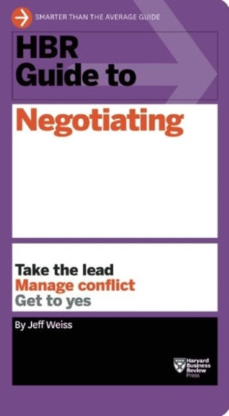 Hbr Guide To Negotiating (Hbr Guide Series)