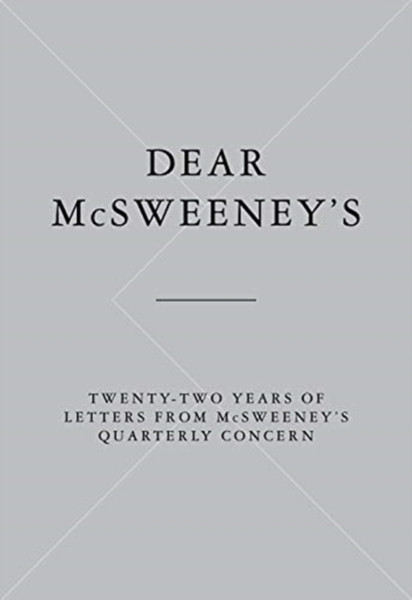 Dear Mcsweeneys