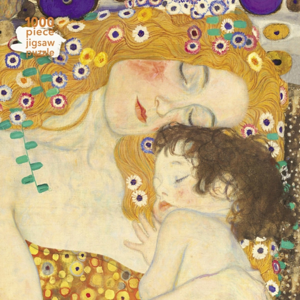 Adult Jigsaw Puzzle Gustav Klimt: Three Ages of Woman: 1000-Piece Jigsaw Puzzles