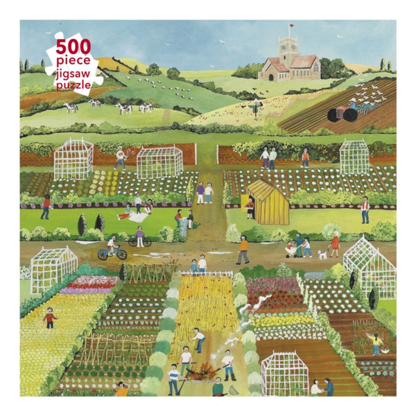 Adult Jigsaw Puzzle Judy Joel: Allotments, 2012 (500 pieces): 500-Piece Jigsaw Puzzles